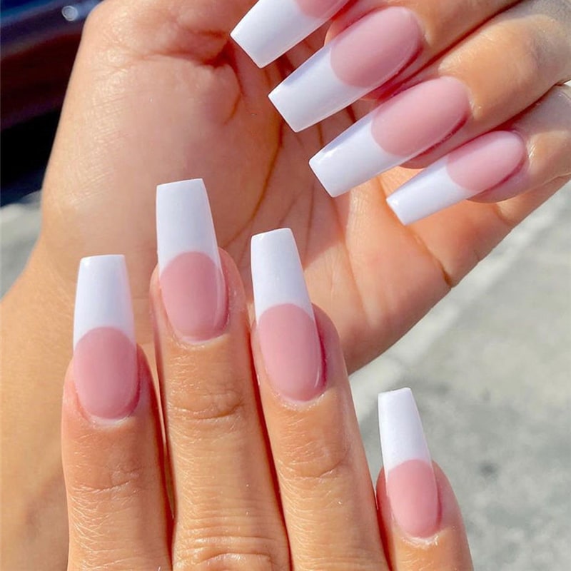 Pink & White Full Set