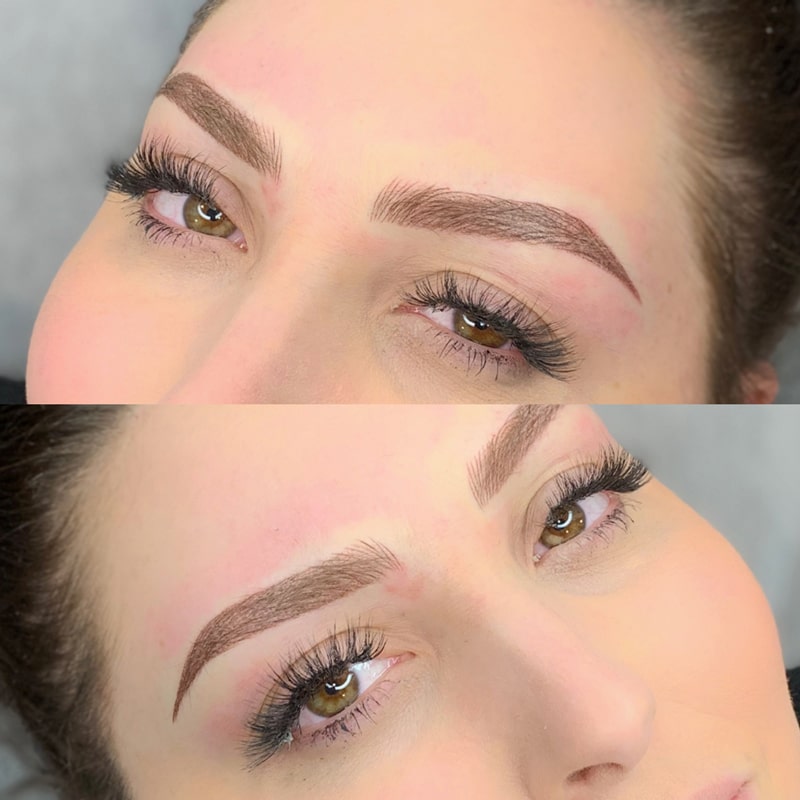 Spray Eyebrow Tattoo